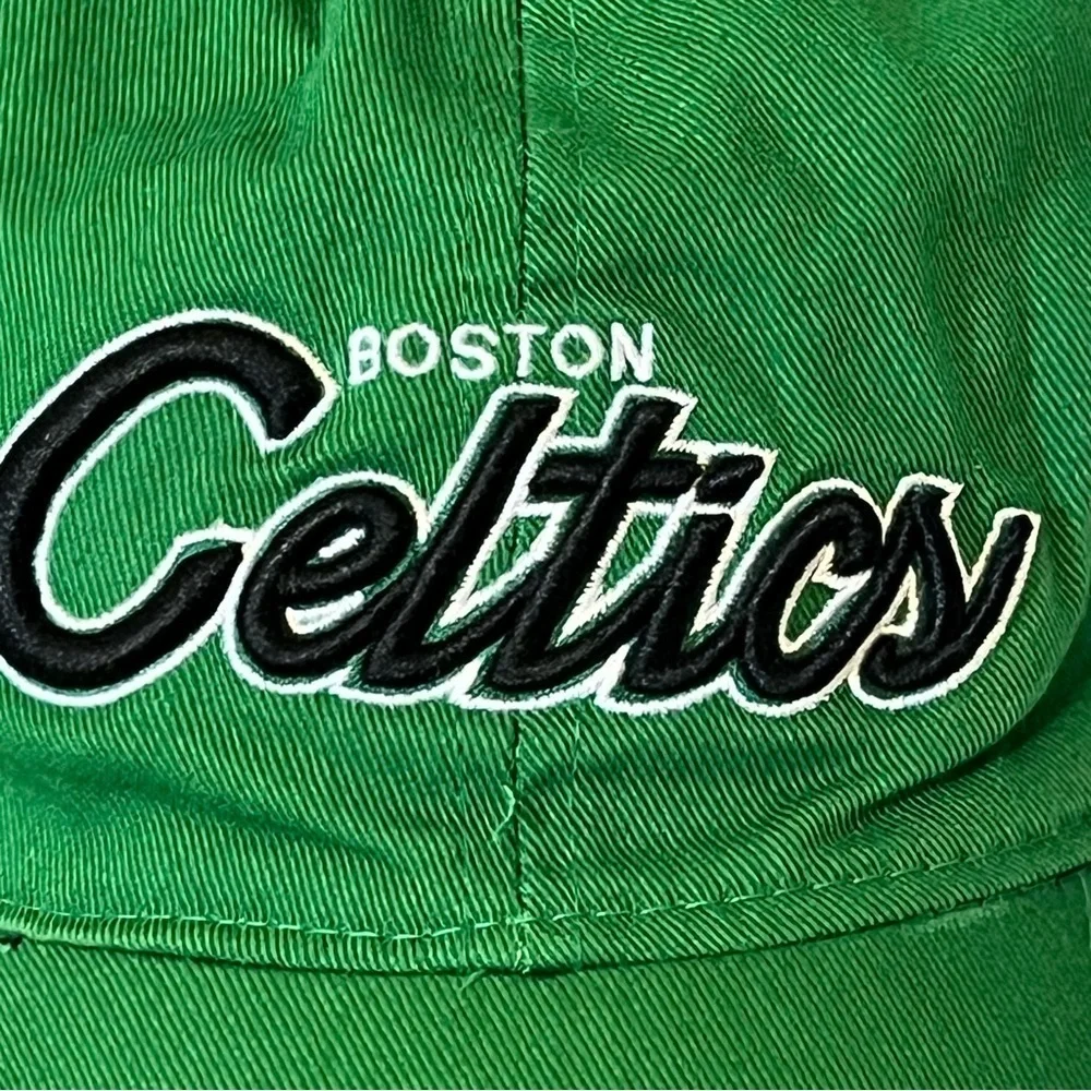 Boston Celtics Green & Black Adjustable Cotton Basketball Cap by NBA Elevation
